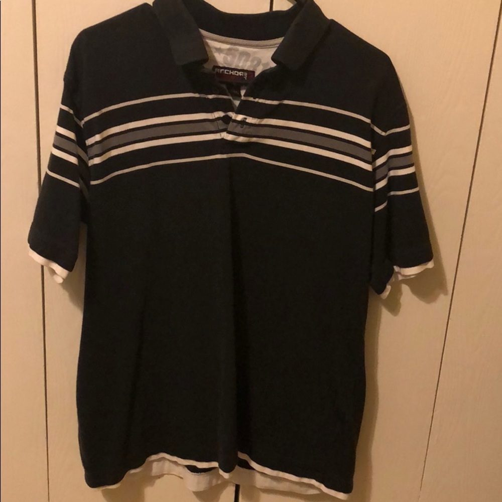 Stripped polo